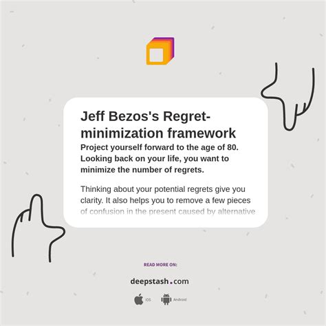 Jeff Bezoss Regret Minimization Framework Deepstash