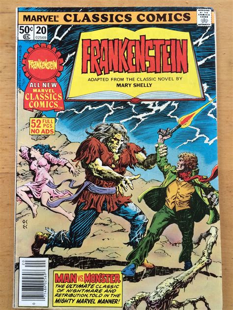 Classic Monster Comics Marvel Classics 20 Frankenstein Collecting