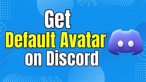 How To Get Discord Default Avatar Easily Youtube