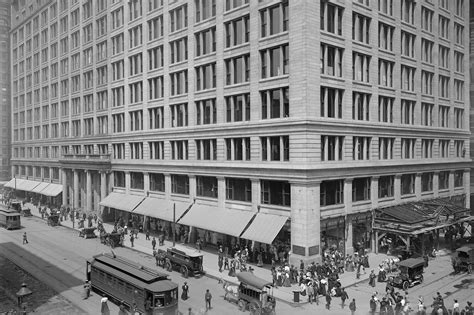 Then And Now Marshall Field And Company Building