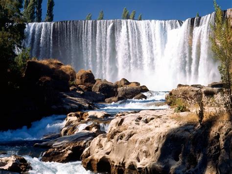 Waterfall In Chile