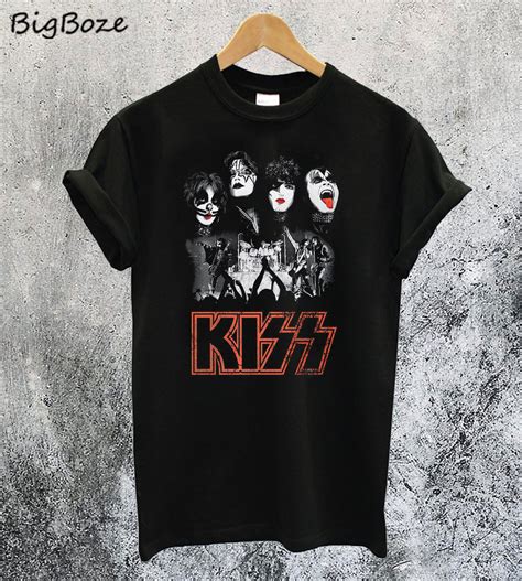 Kiss Band Graphic T Shirt