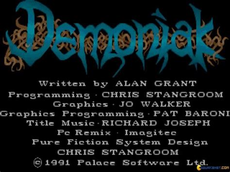 Demoniak 1991 Pc Game