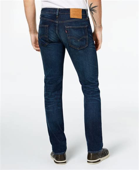 Levis Denim ® 511tm Slim Fit Selvedge Warp Stretch Jeans In Blue For