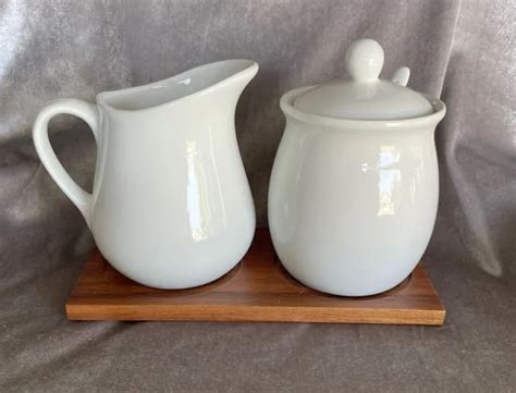 Better Homes And Gardens White 5 Piece Porcelain Sugar And Creamer Set