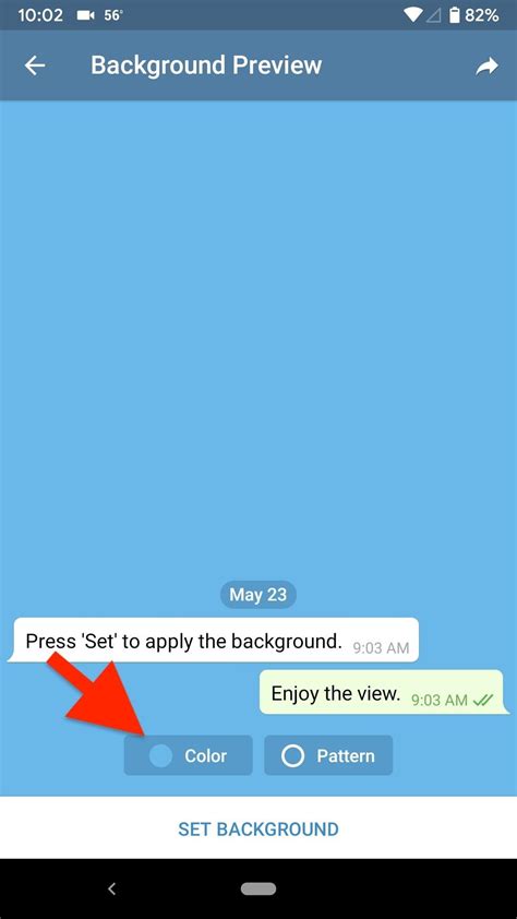 How To Change The Background And Chat Bubble Colors In All Your Telegram