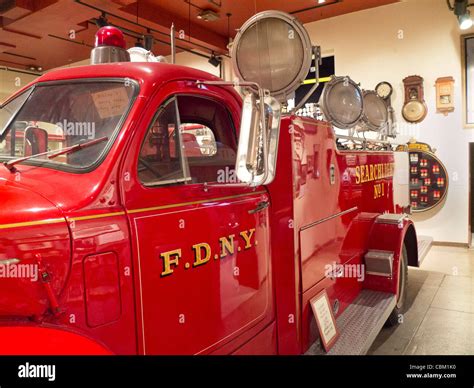 New York City Fire Museum In Manhattan Stock Photo Alamy