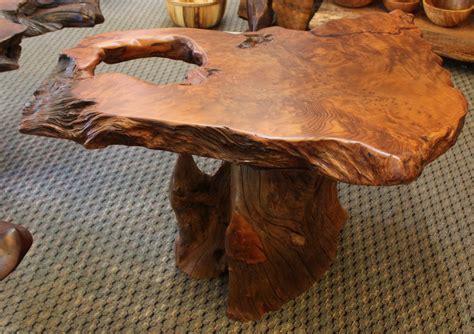 42 X 28 Pinnacle Redwood Coffee Table Forest Gems Gallery