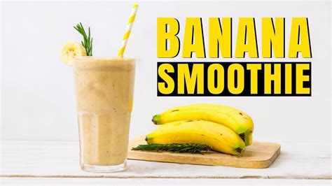 That's why smoothies are so great for weight gain. Amazing Banana Smoothies for Weight Loss | Healthy and Delicious Banana Smoothie Recipe 2020 ...