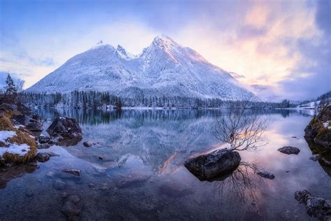 A Cold Evening By Daniel Fleischhacker On 500px Cool Landscapes