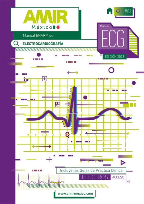 Electrocardiografía ECG EKG AMIR 15 ed Mexico 3 2022 MANUAL