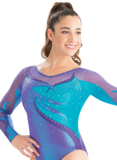 Twisted Flame Long Sleeve Leotard From Gk Elite Competition Leotard Gymnastics Competition