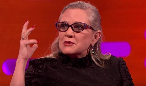 Carrie Fisher Last Interview Harrison Ford Affair On Graham Norton