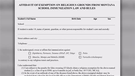 Membership in an organized religion that has written tenets prohibiting invasive medical procedures such as vaccination. Some parents choose religious, medical exemption for ...