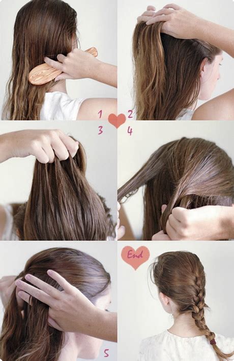 Tired of regular old buns and braids? Simple hairstyles for long hair step by step