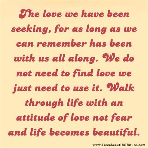 Seeking Love Quotes Quotesgram