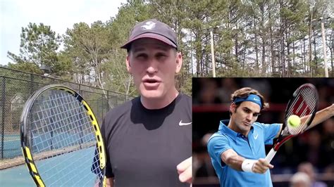 Backhand Lesson Federers New And Improved Backhand Youtube