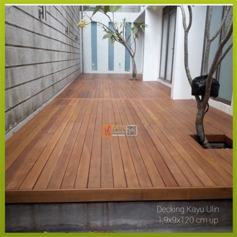 Jual Harga Lantai Decking Kayu Ulin Super Shopee Indonesia