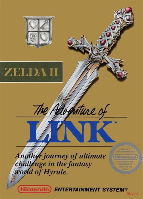 Zelda Ii The Adventure Of Link Nintendo Nes Games Classic Video Games Nes Games