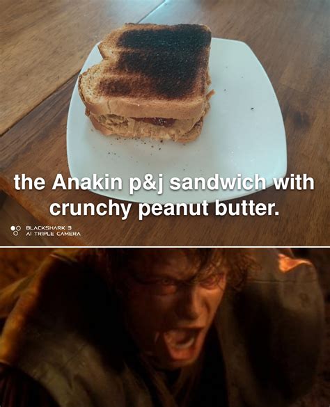 The Anakin Sandwich Rstarwarsmemes