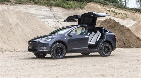 Tesla Model X Tampil Ala Suv Sejati Berkat Paket Dari Delta 4x4