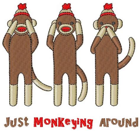 Free Monkeying Around Embroidery Design Annthegran