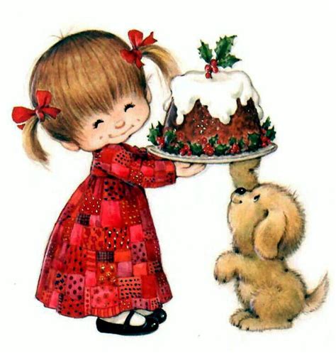 Ruth Morehead Christmas Clipart Vintage Christmas Cards Christmas