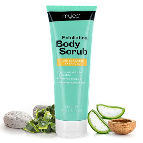 It's important to exfoliate no matter what, but especially before you shave. Mylee Exfoliating Body Scrub 250ml Natural Softening ...