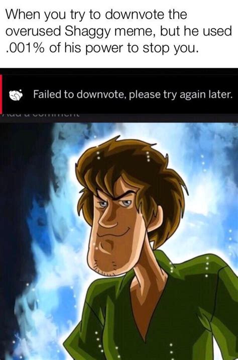 Shaggy Memes Cannot Be Downvoted Rthechurchofshaggy