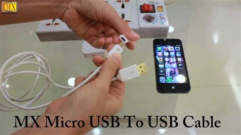 How To Use A Lightning To Micro Usb Adapter Youtube
