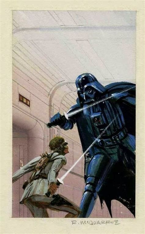 Darth Vader Concept Art By Ralph Mcquarrie Ralph Mcquarrie Star Wars