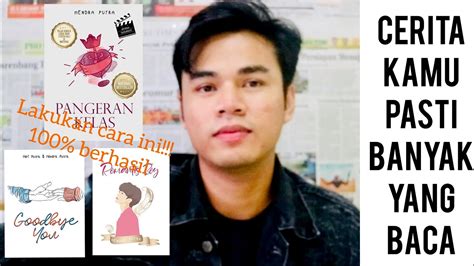 4 TIPS MENULIS DI WATTPAD UNTUK PEMULA - YouTube