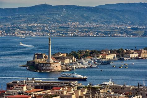 Messina is a port in the northeast corner of sicily. Messina - Dazzled