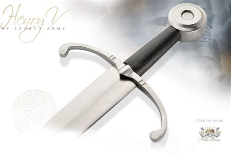 Functional Replica Henry V Sword Model Ip 703 By Legacy Arms