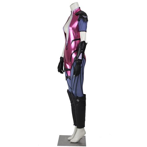 Game Ow Widowmaker Cosplay Costume Sexy Amelie Lacroix Cosplay Catsuit