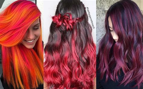 23 Red And Black Hair Color Ideas For Bold Women Stayglam 41 Off