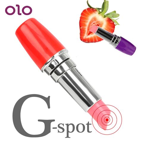 Olo Lipsticks Vibrator Mini Secret Bullet Vibrator Clitoris Stimulator G Spot Massage Sex Toys