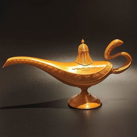 Aladdin Genie Magic Lamp 3d Model 3d Printable Cgtrader