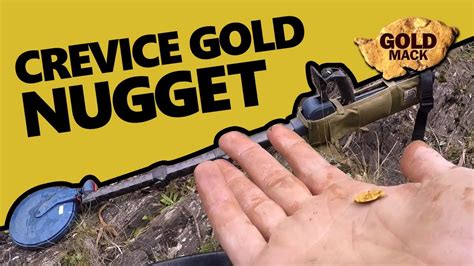 Gold, metal detector long range locator fg80 fg90 lrl field test. Metal Detecting a Gold Nugget in Crevice with Minelab ...