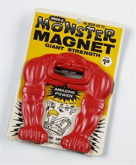 Wham O Monster Magnet The Fun Factory Vintage Toys Toy Guide