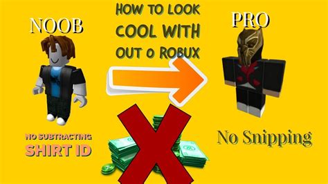 Roblox How To Look Richlike Pro People With No Robux2018 2