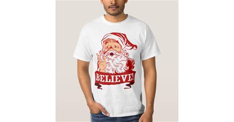 Believe In Santa Claus T Shirt Au