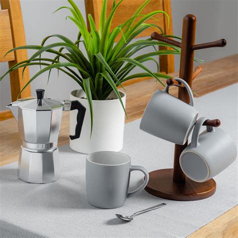 Suits for kitchen, living room ,hotel and all kinds of party. Matt Tea Coffee Mug Porcelain Cappuccino Latte Cup 340ml ...