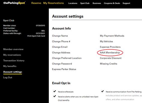 How Do I Link My Aaa Membership Number To My Existing Spot Club Account