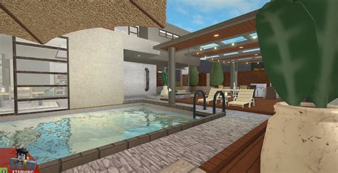 Backyard Pool Ideas Bloxburg —