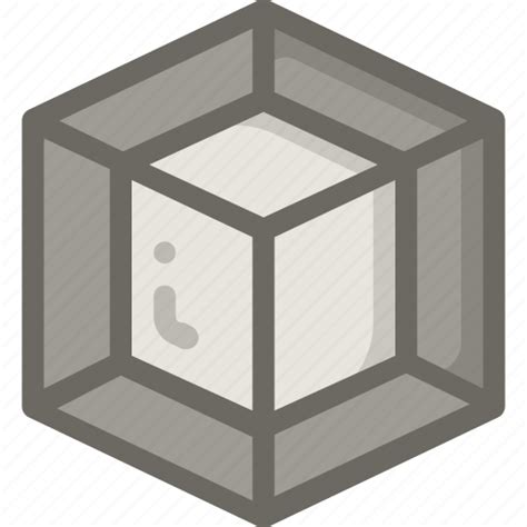 Box Cube Dimension Shape Icon