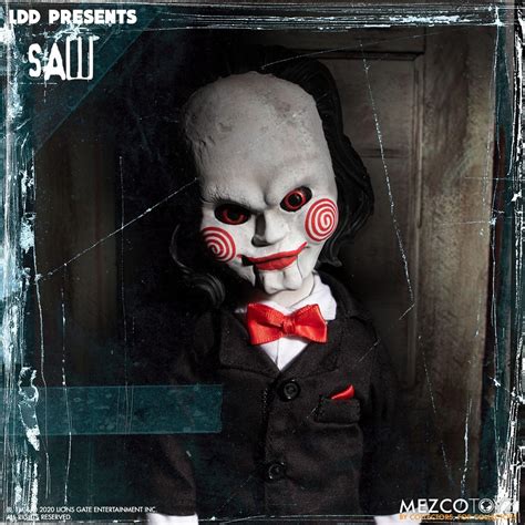 Living dead dolls buy collect living dead dolls,little red riding hood,cheshire cat exclusive,wonderland,michael meyers,captain spaulding,leatherface,otis cindy, romeo juliet,died doom,trading cards,horror dolls,sinister. SAW Billy Puppet Living Dead Dolls New Upgrade » Horror Facts