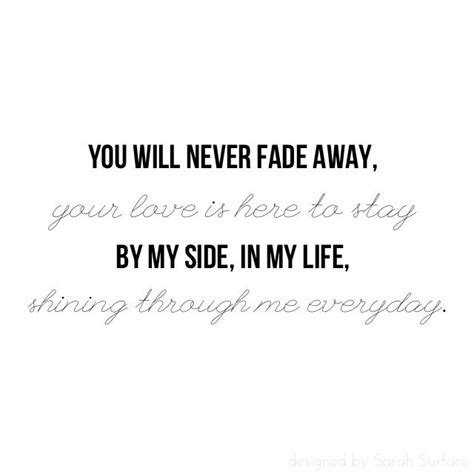 To kick off valentine's day, here are some of the best quotes about love, a feeling we all have different words for. Quotes about Fade away (166 quotes)