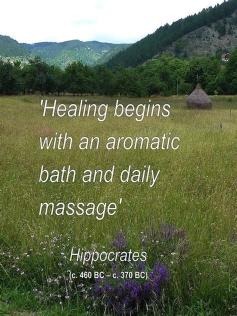 A Hippocrates Quote We Love Hippocrates Quotes Massage Quotes Massage Benefits