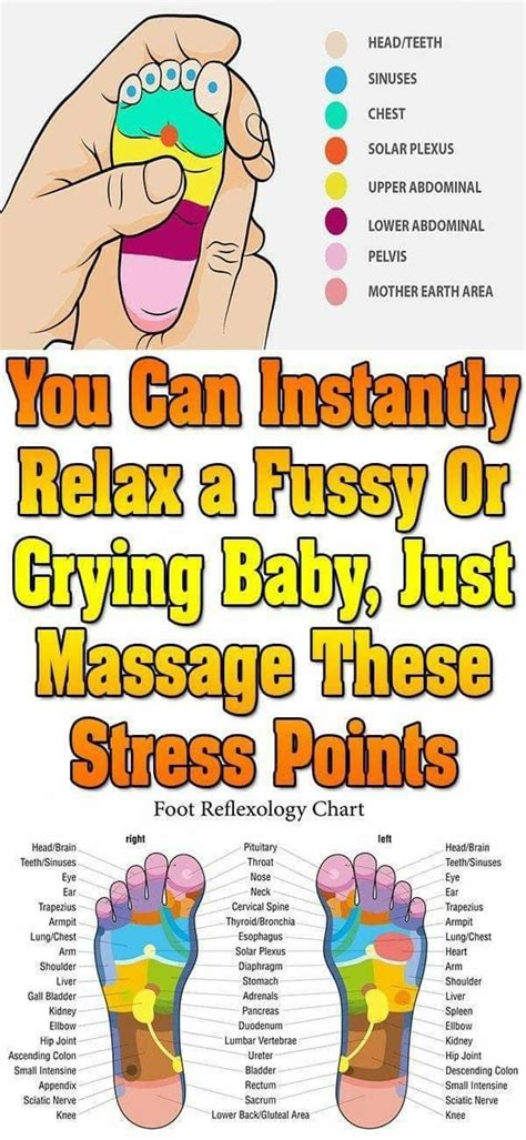 You Can Instantly Relax A Fussy Or Crying Baby Just Massage These